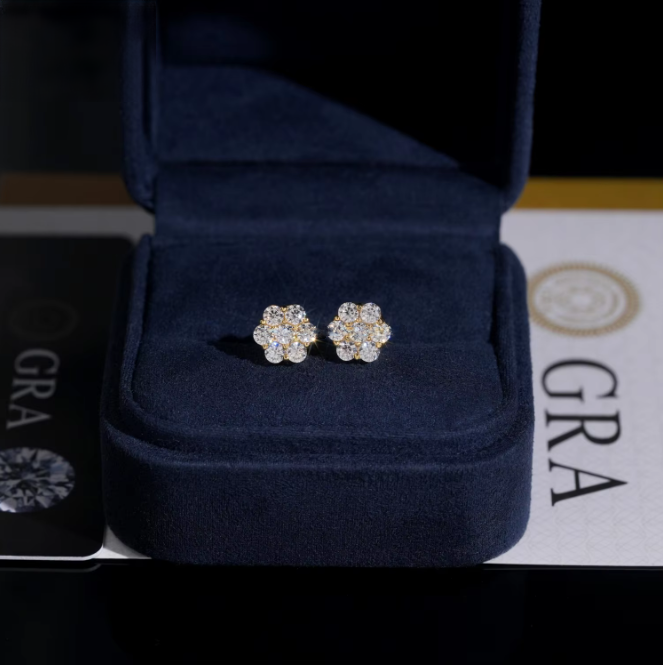 Flower Stud Earrings
