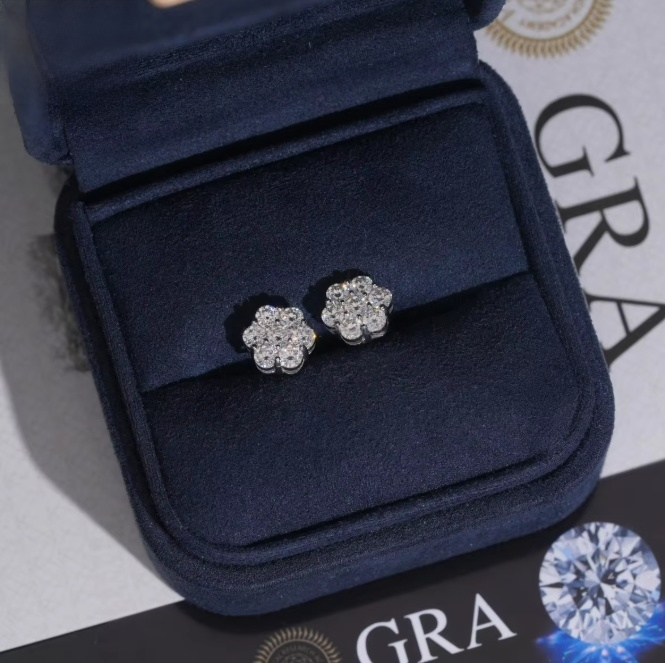 Flower Stud Earrings