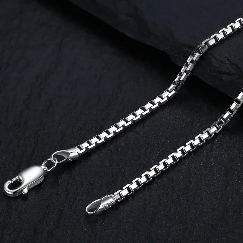Sterling Silver Box Chain
