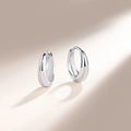 Sterling Silver Huggie Hoop Earrings