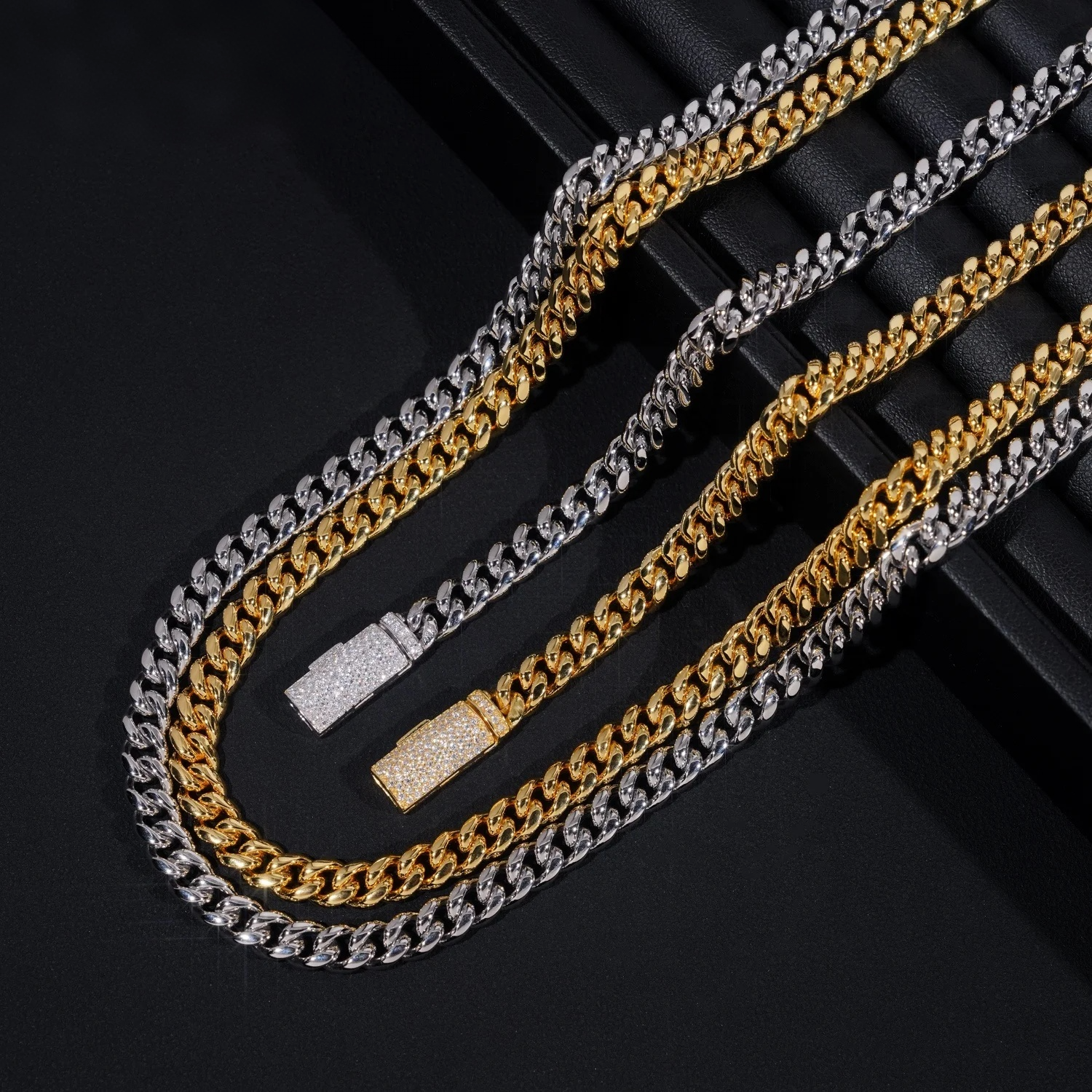 6mm Classic Moissanite Cuban Chain