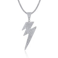 Lightning Bolt Diamond Pendant