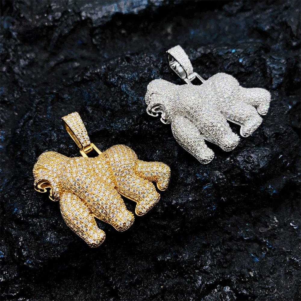 Gorilla Diamond Pendant