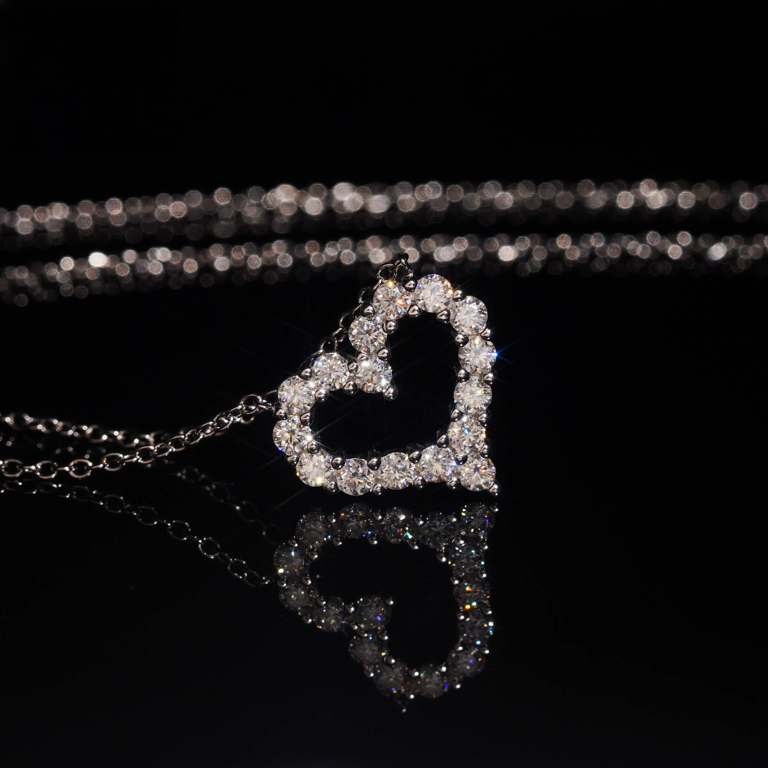 Small Heart Charm Necklace