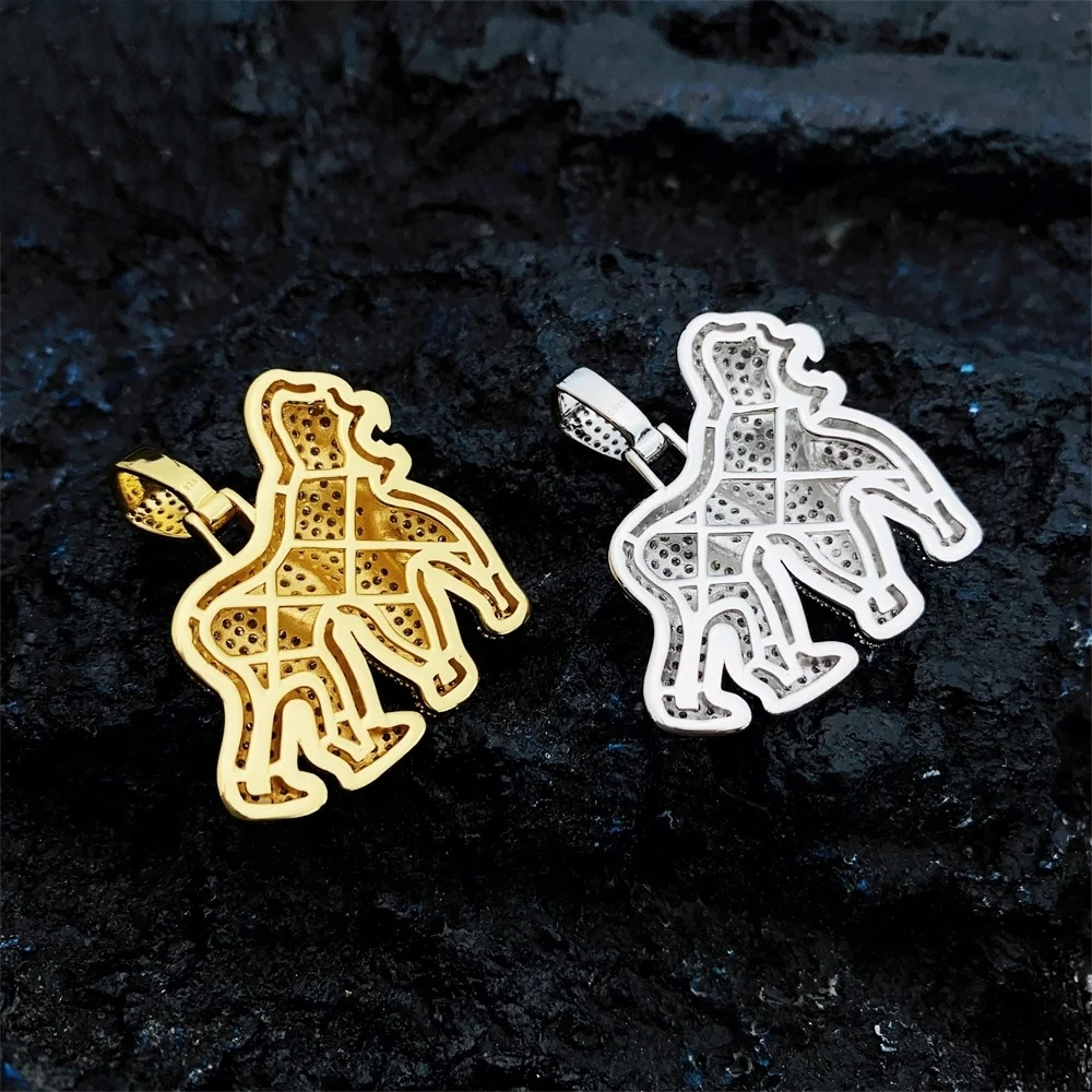 Gorilla Diamond Pendant