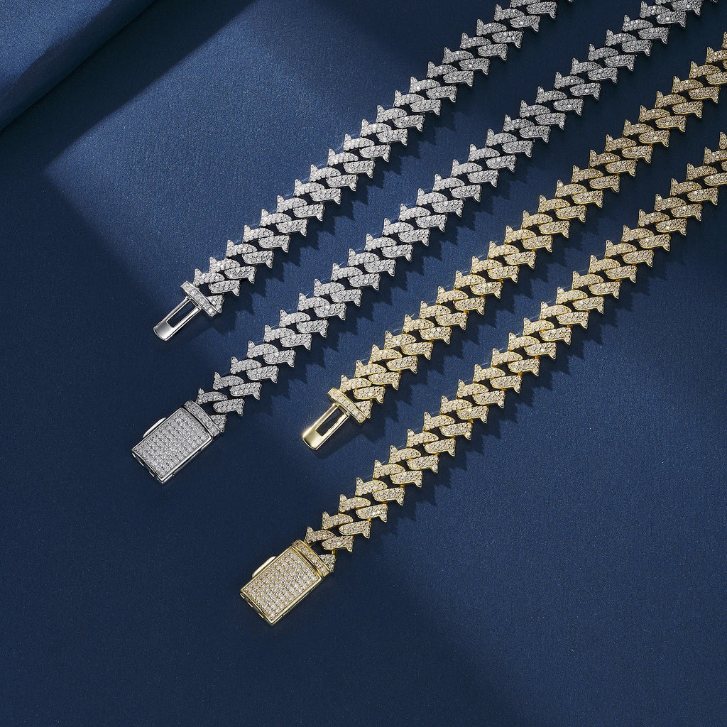 Spiked Cuban Link Chain