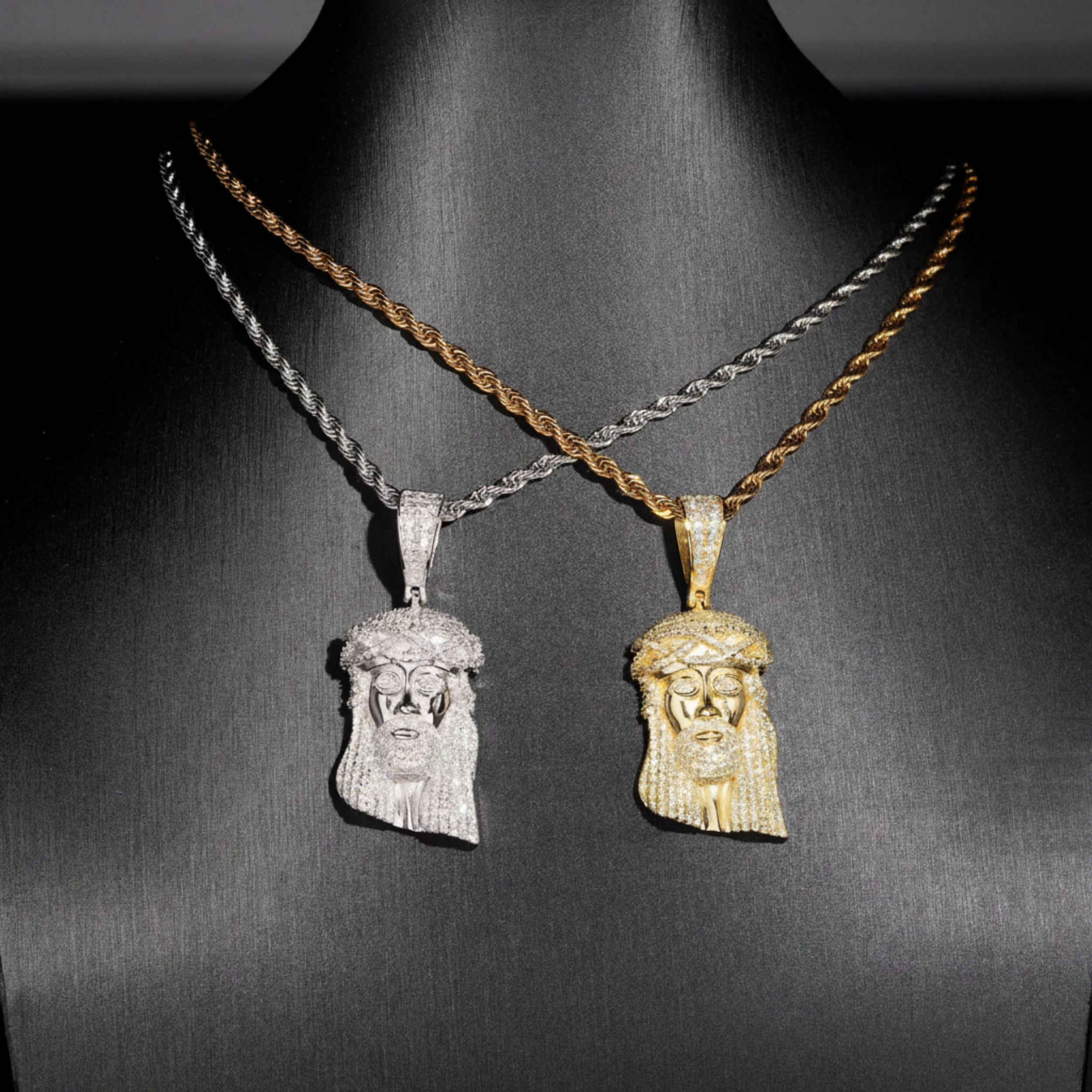 Iced Out Jesus Pendant
