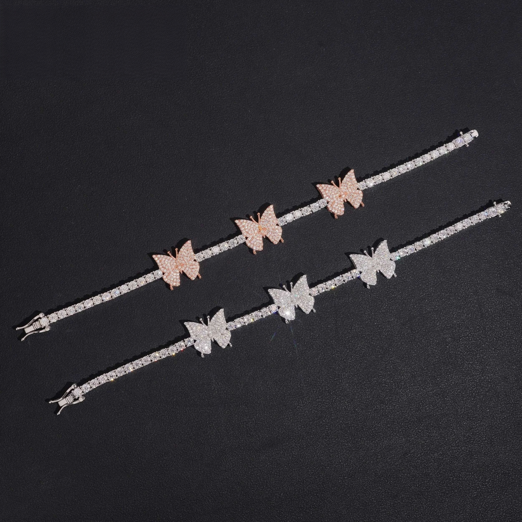 Butterfly Tennis Bracelet