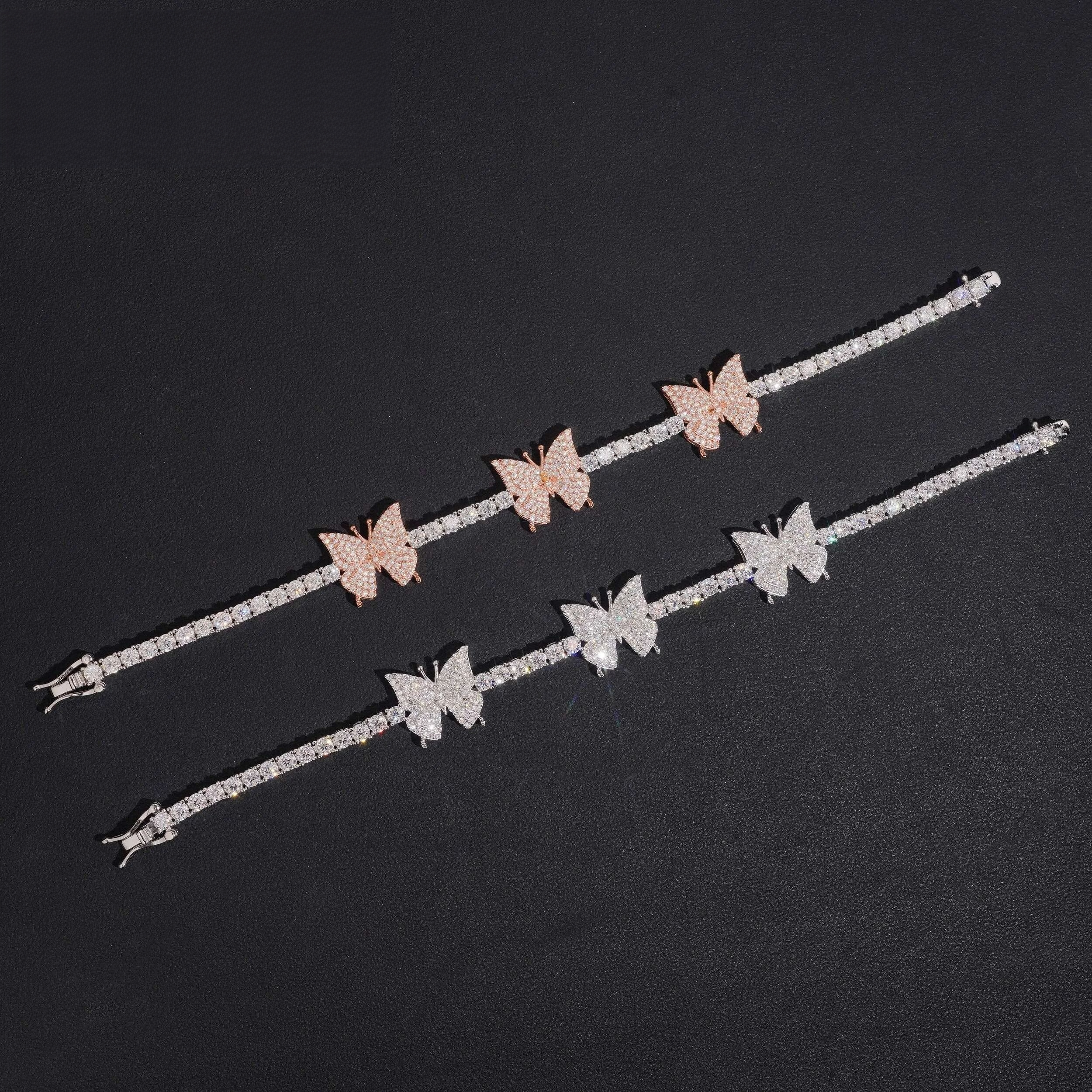 Butterfly Tennis Bracelet