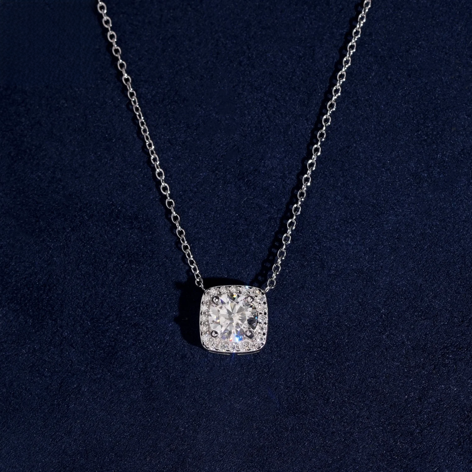 Solitaire Pendant Necklace