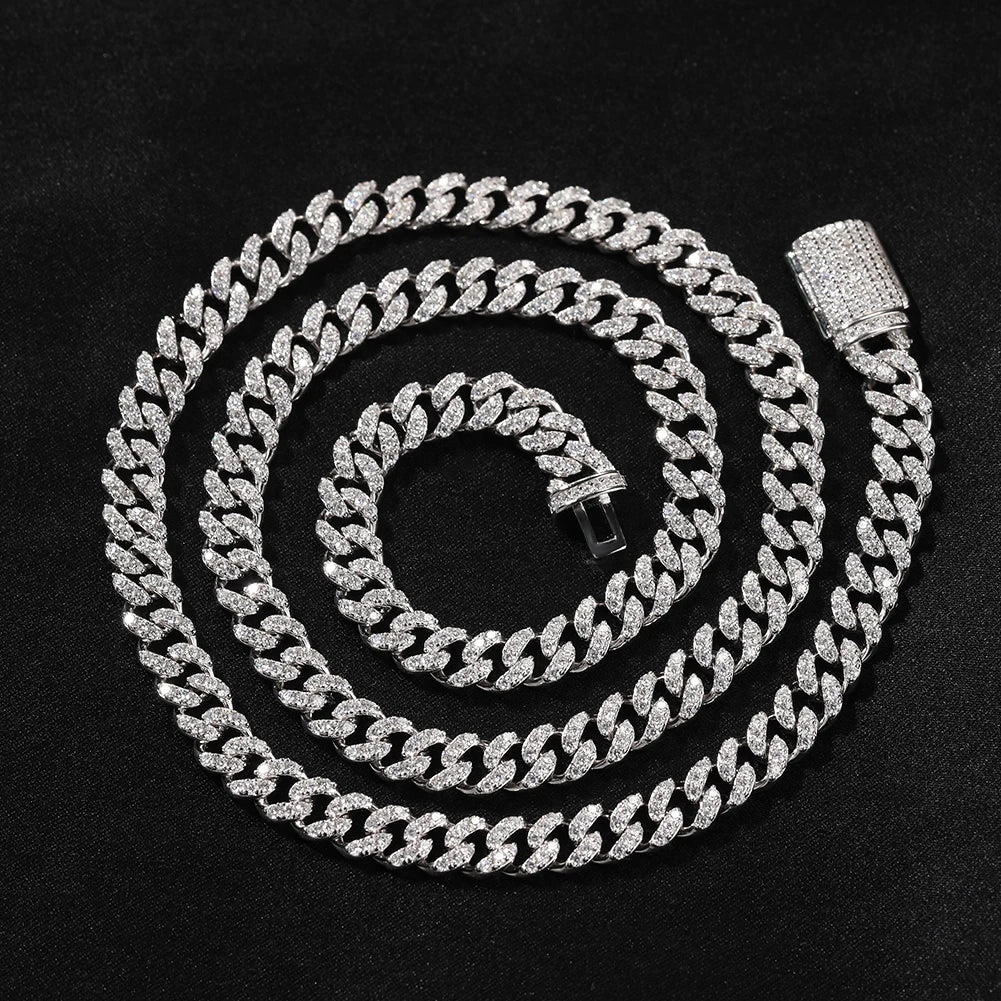 6mm Iced Out Cuban Link Chain