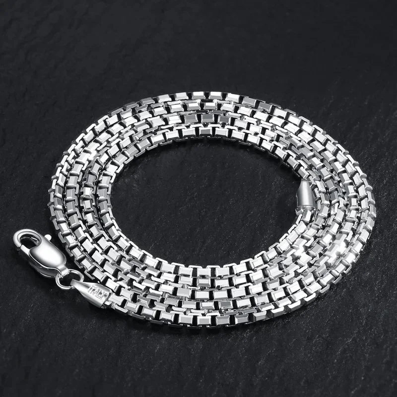 Sterling Silver Box Chain