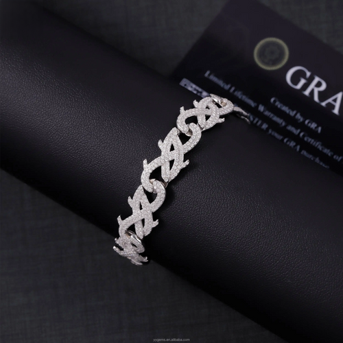 12mm Spiked Cuban Link Bracelet