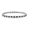 Black & White Tennis Bracelet