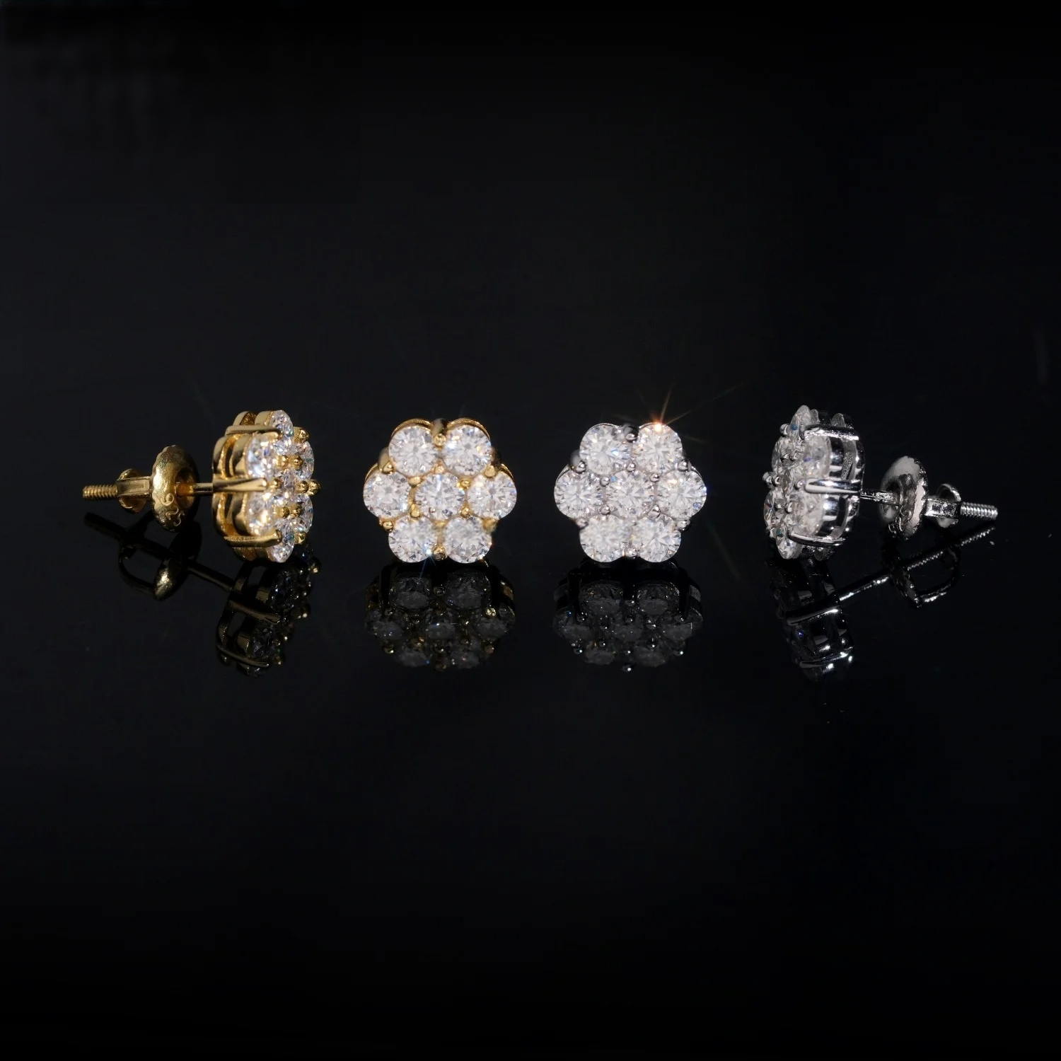 Flower Stud Earrings