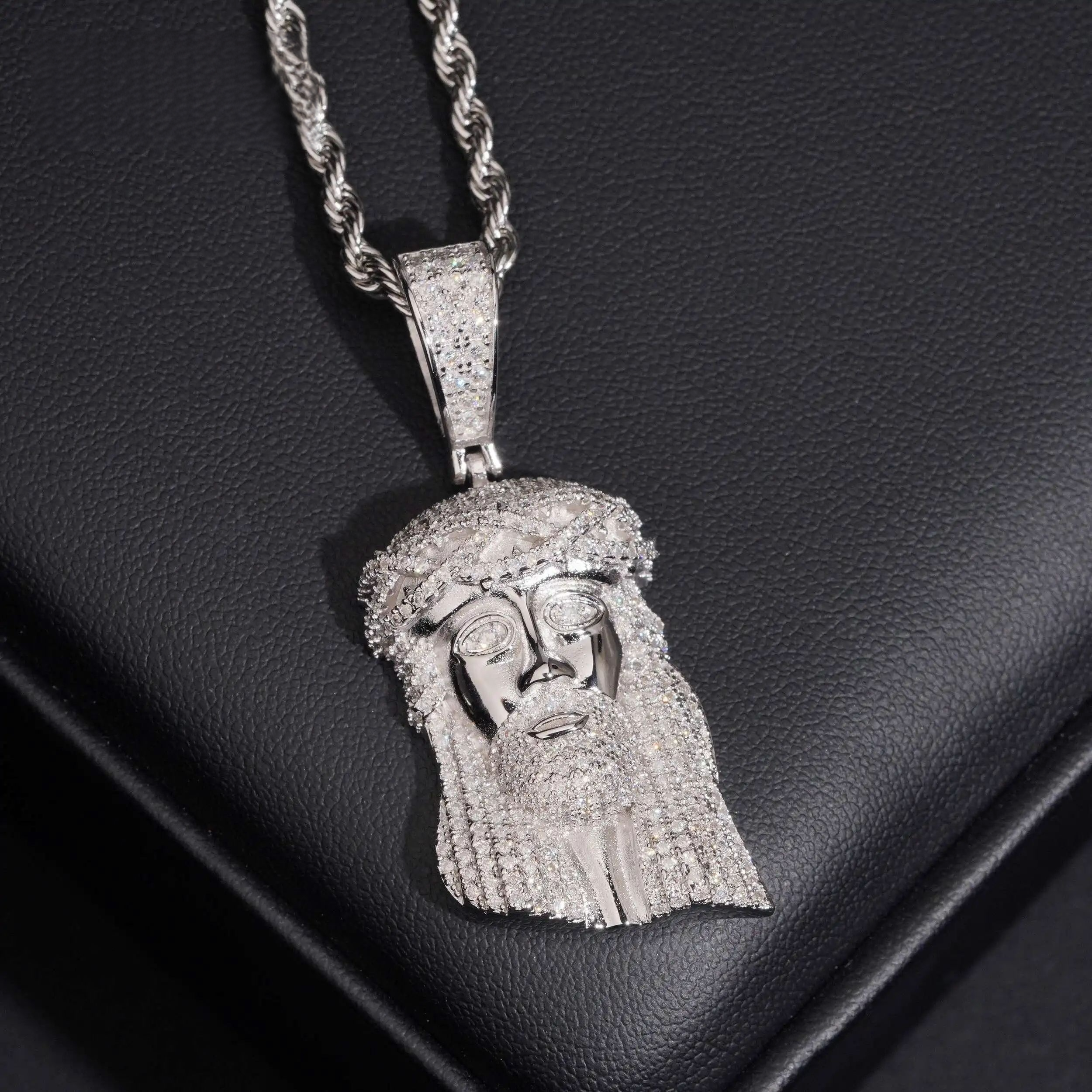 Iced Out Jesus Pendant