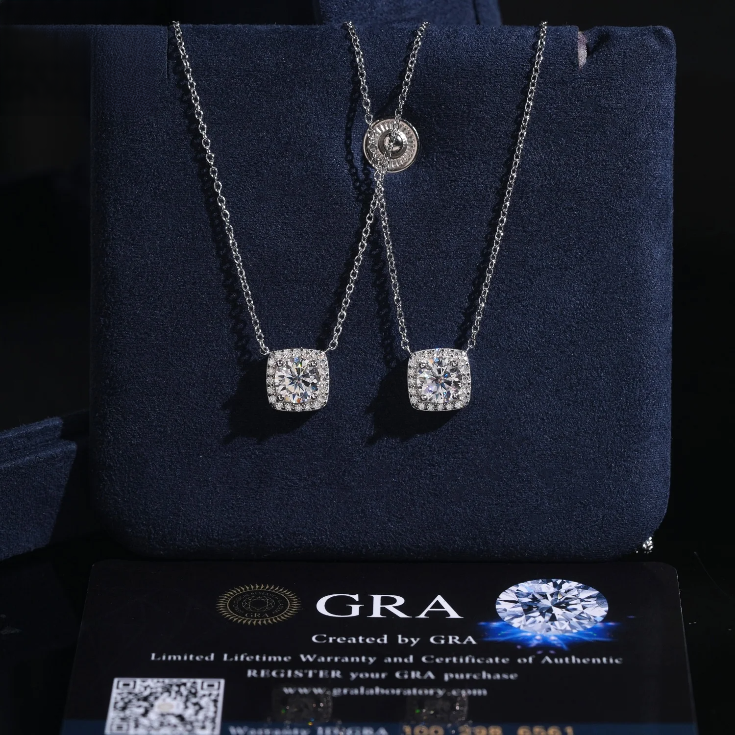 Solitaire Pendant Necklace