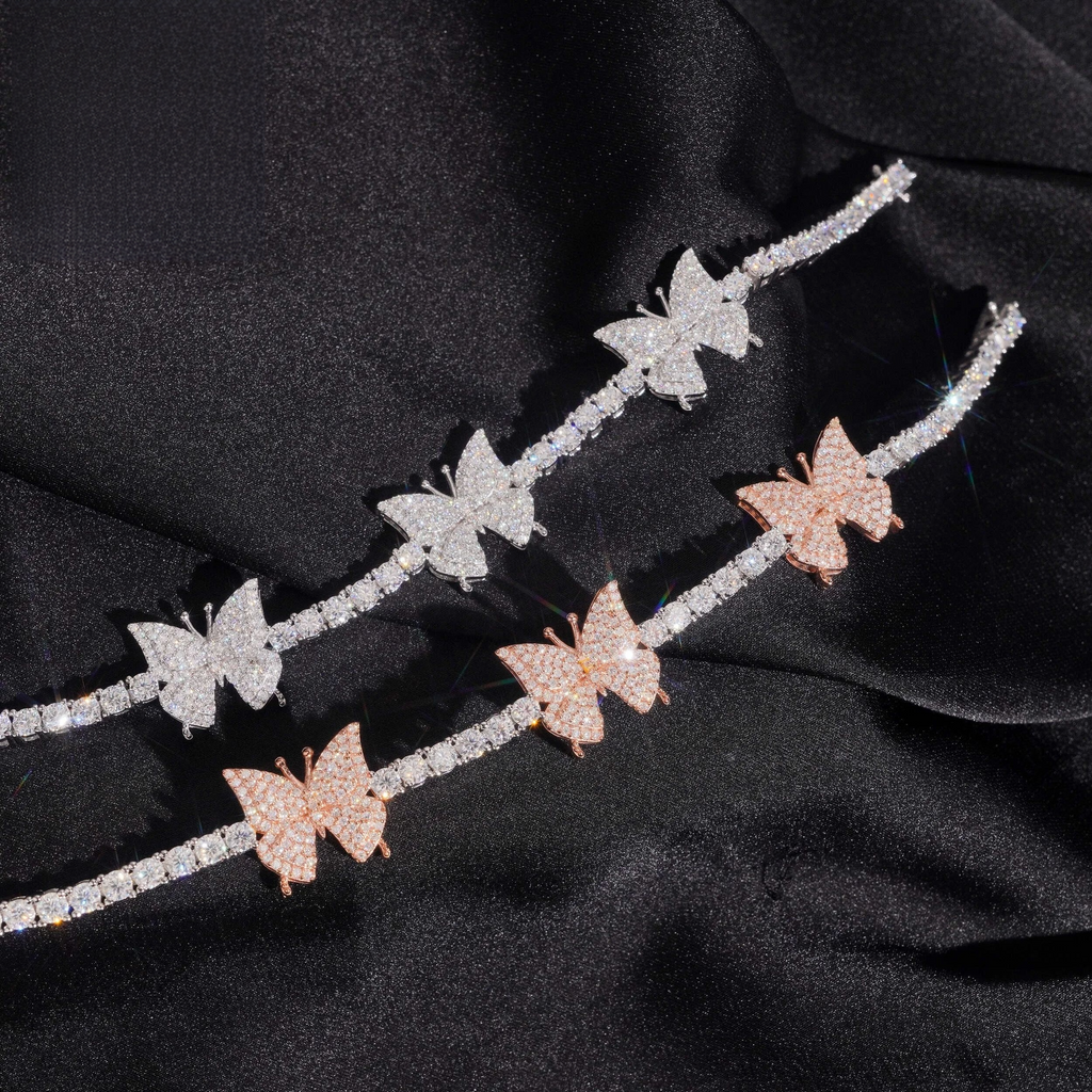 Butterfly Tennis Bracelet