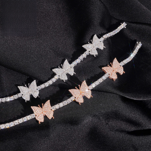 Butterfly Tennis Bracelet