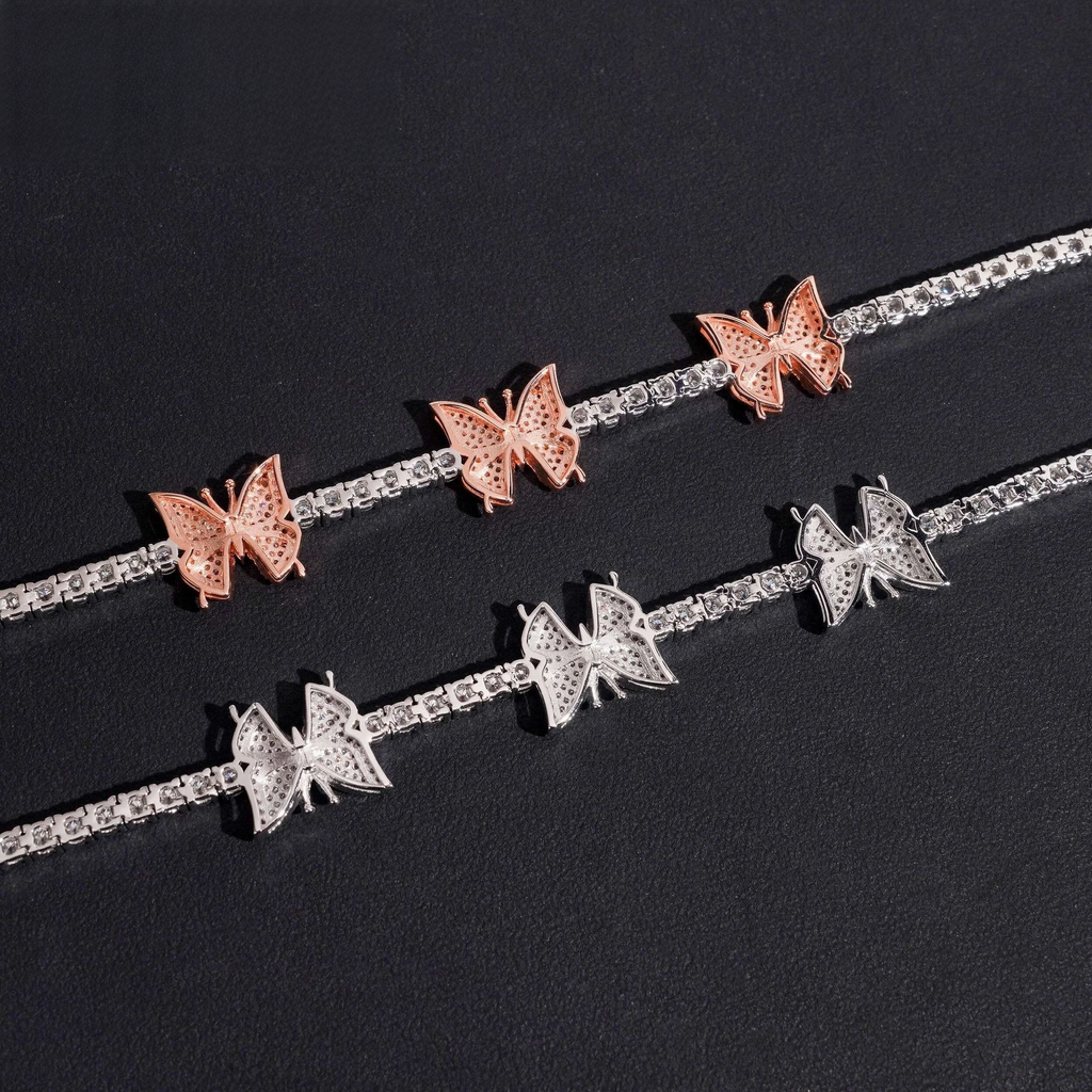 Butterfly Tennis Bracelet