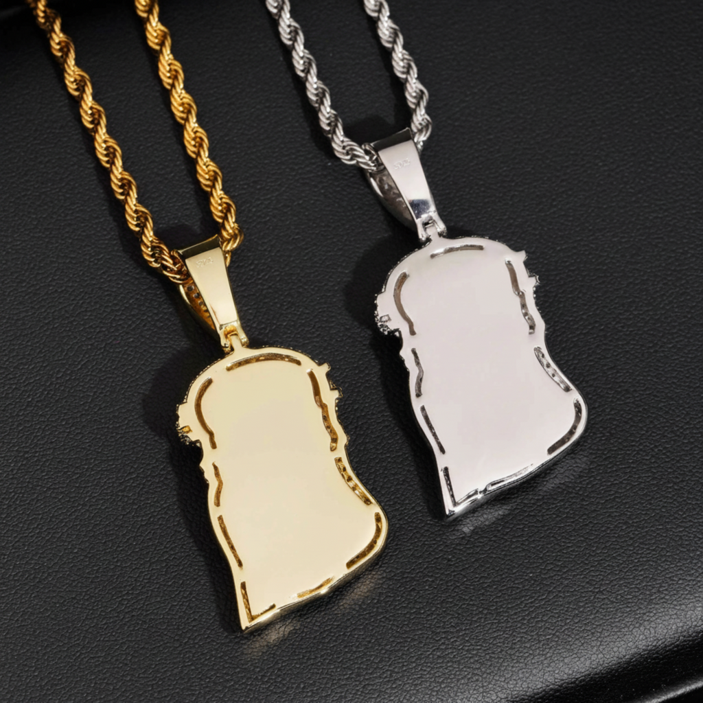 Iced Out Jesus Pendant