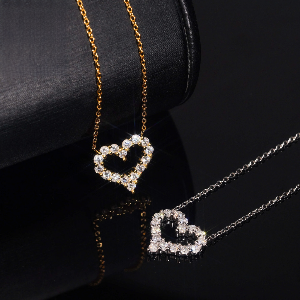 Small Heart Charm Necklace