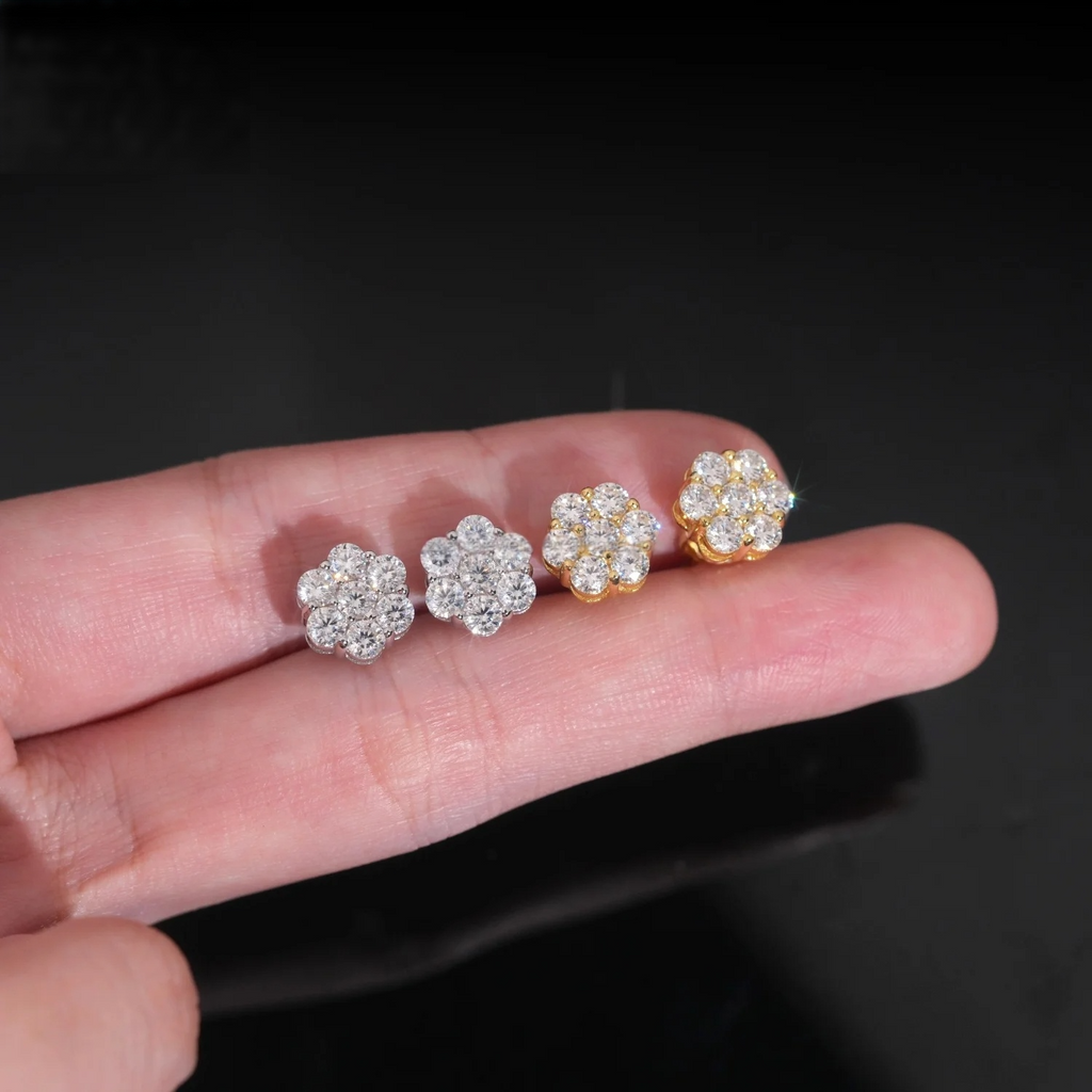 Flower Stud Earrings