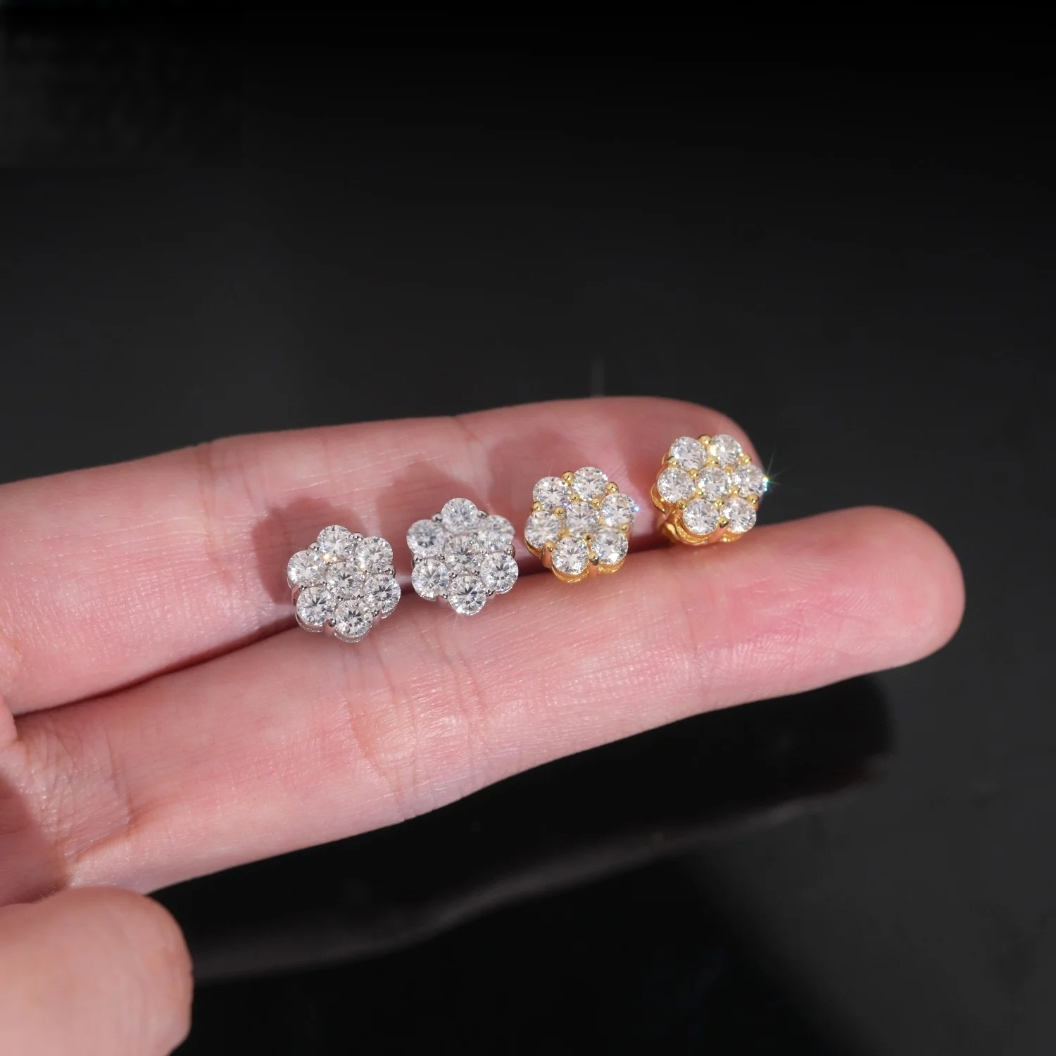 Flower Stud Earrings