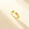 Four Leaf Clover Moissanite Ring