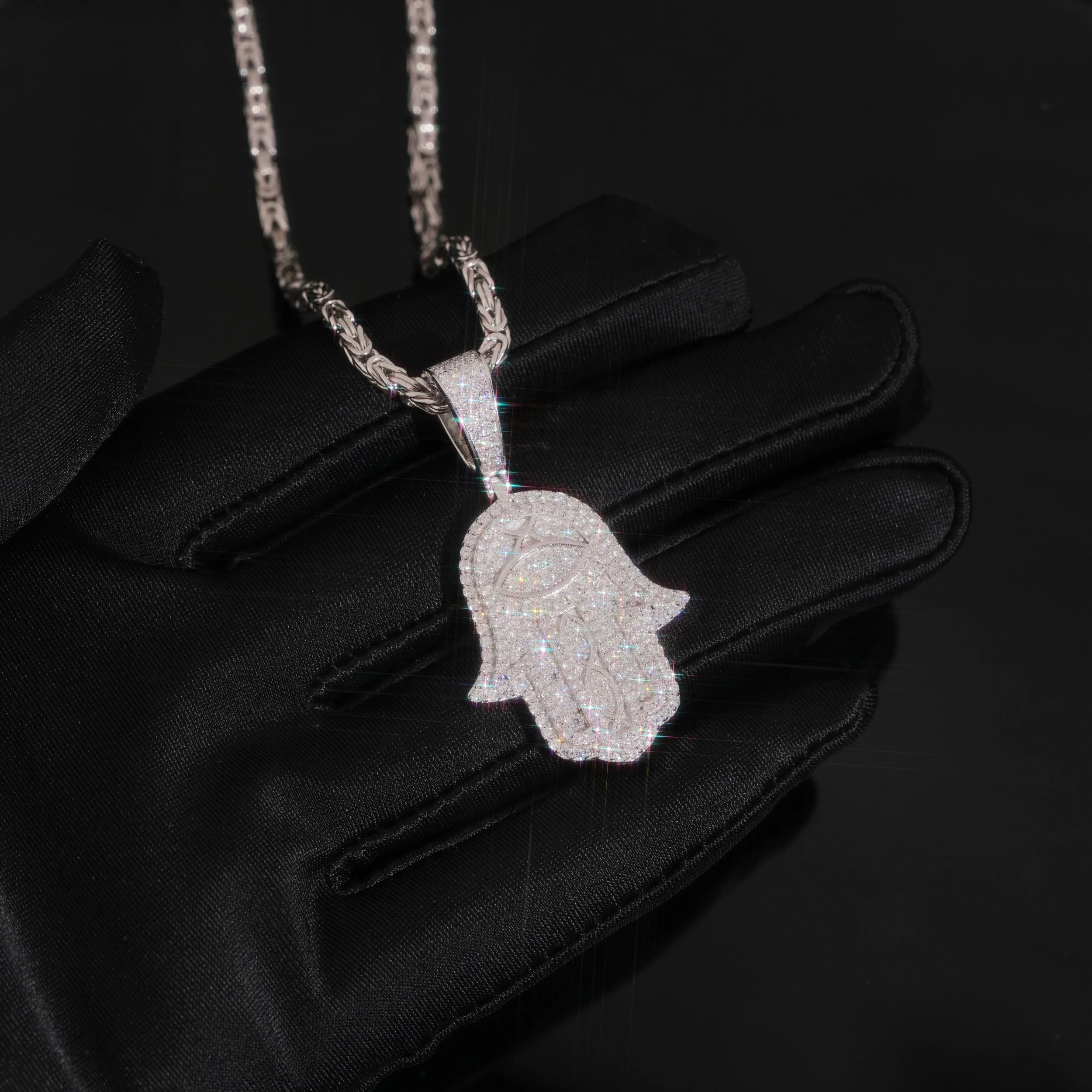 Hamsa Hand Pendant