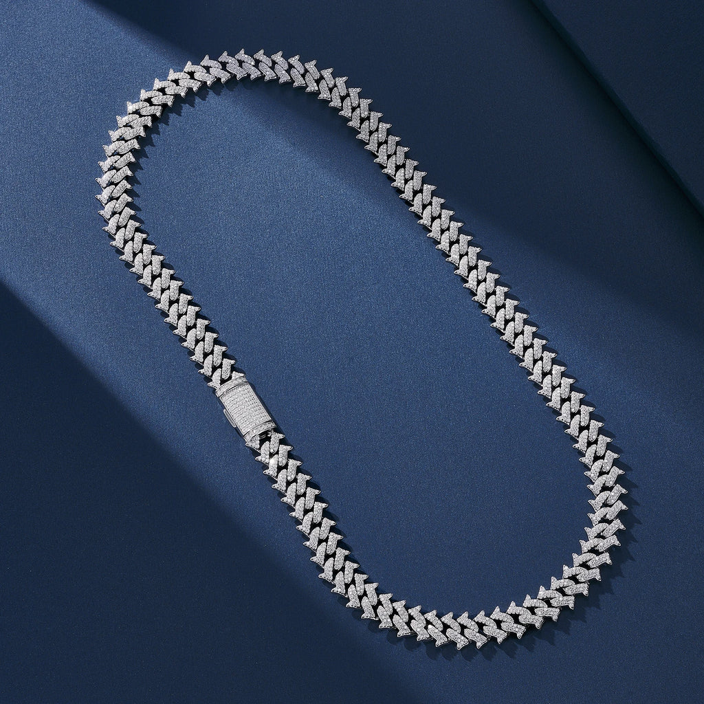 Spiked Cuban Link Chain