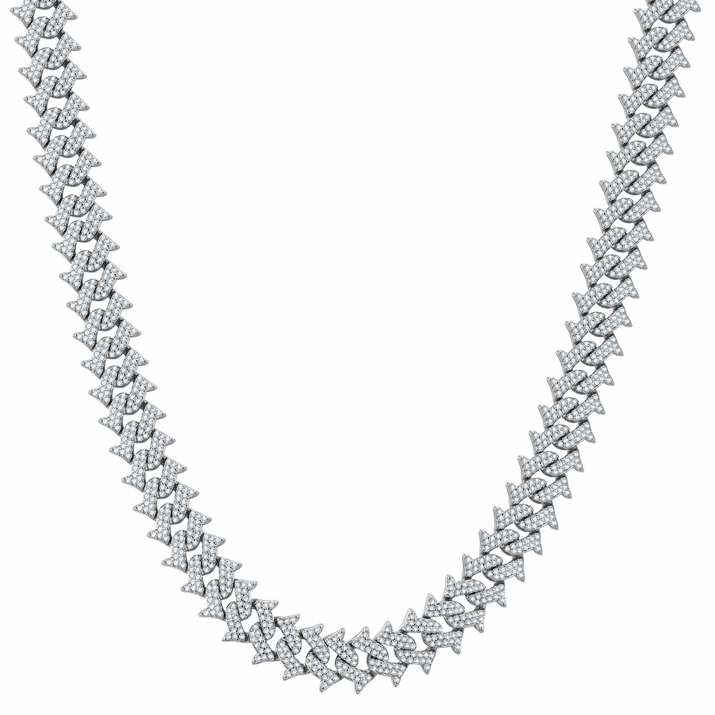 Spiked Cuban Link Chain