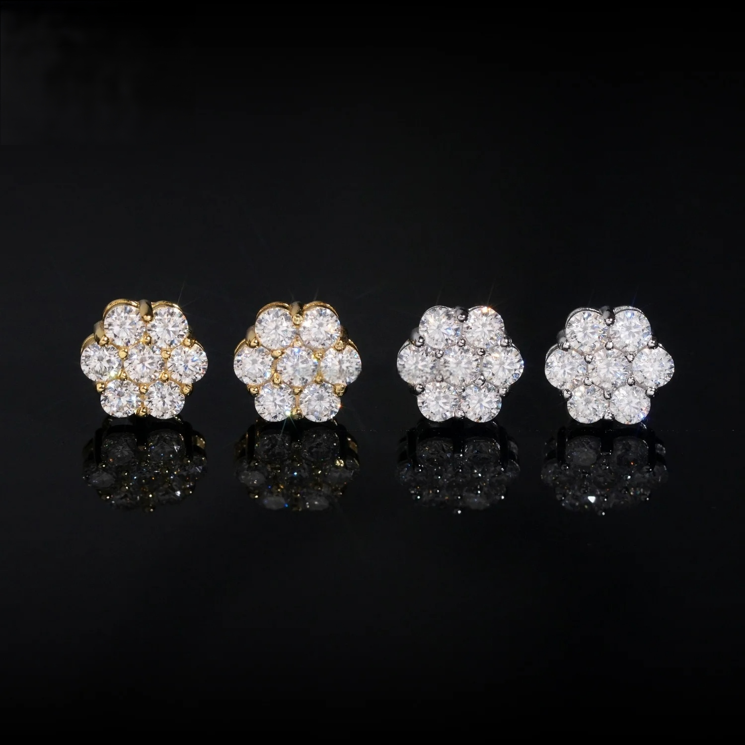 Flower Stud Earrings