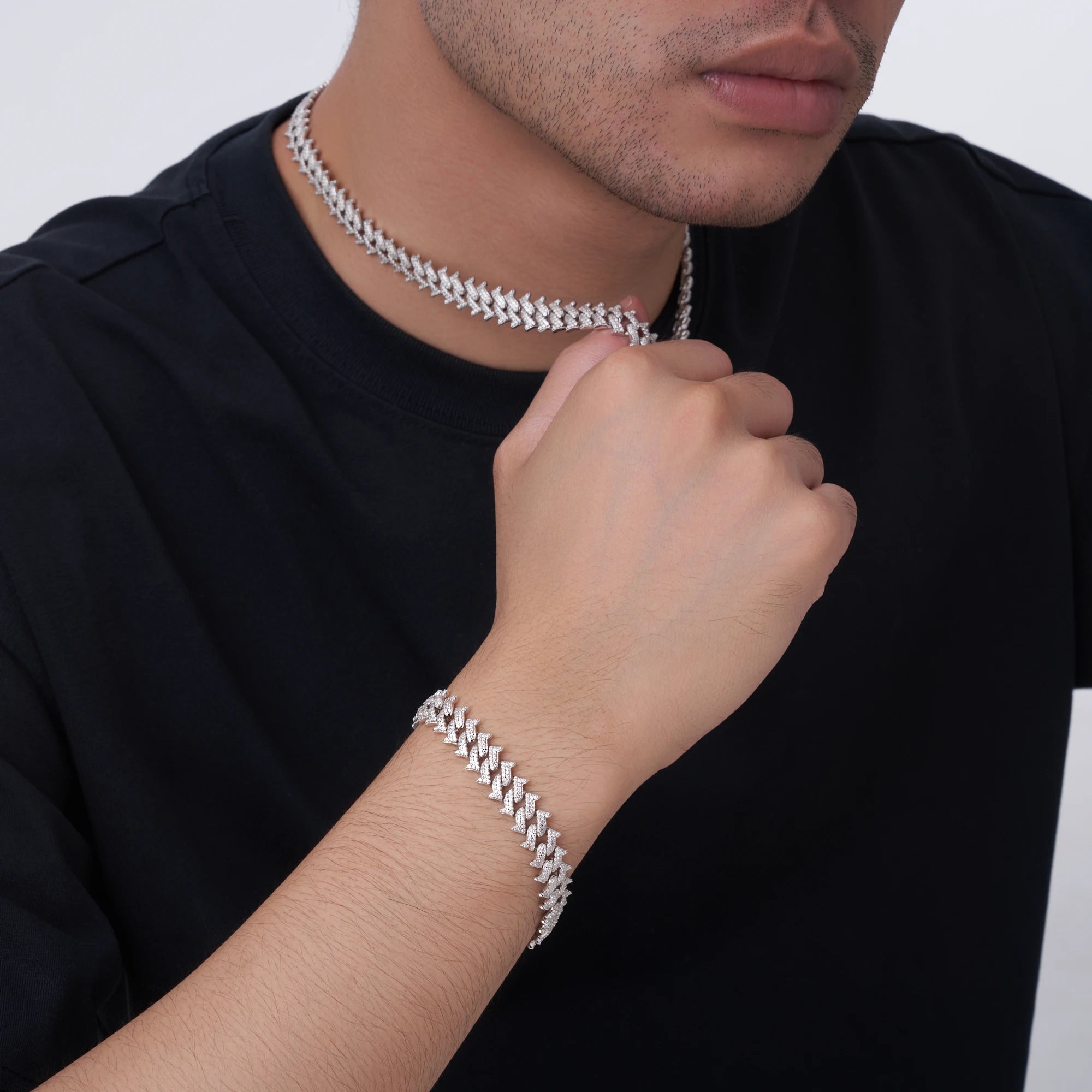 Spiked Cuban Link Chain