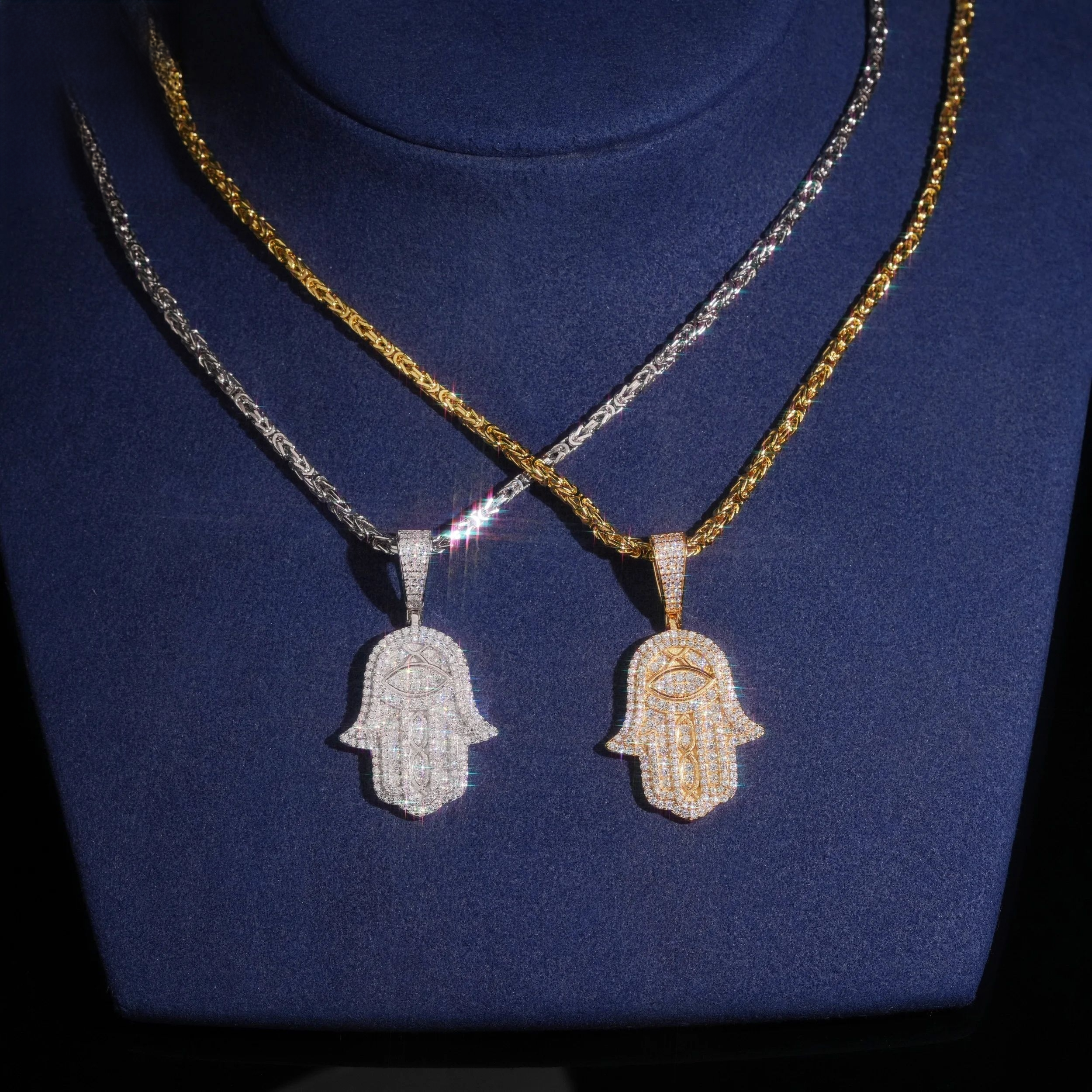 Hamsa Hand Pendant