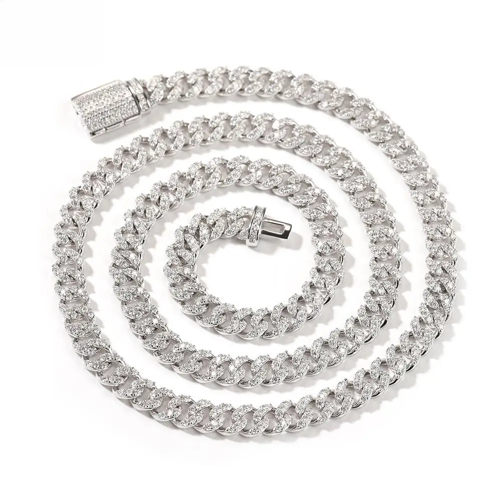 6mm Iced Out Cuban Link Chain