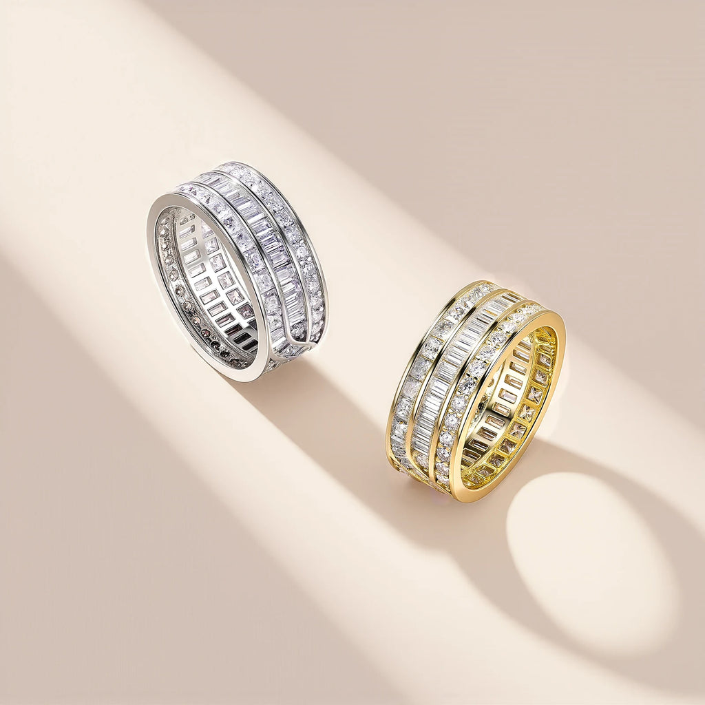 Interwoven Moissanite Ring