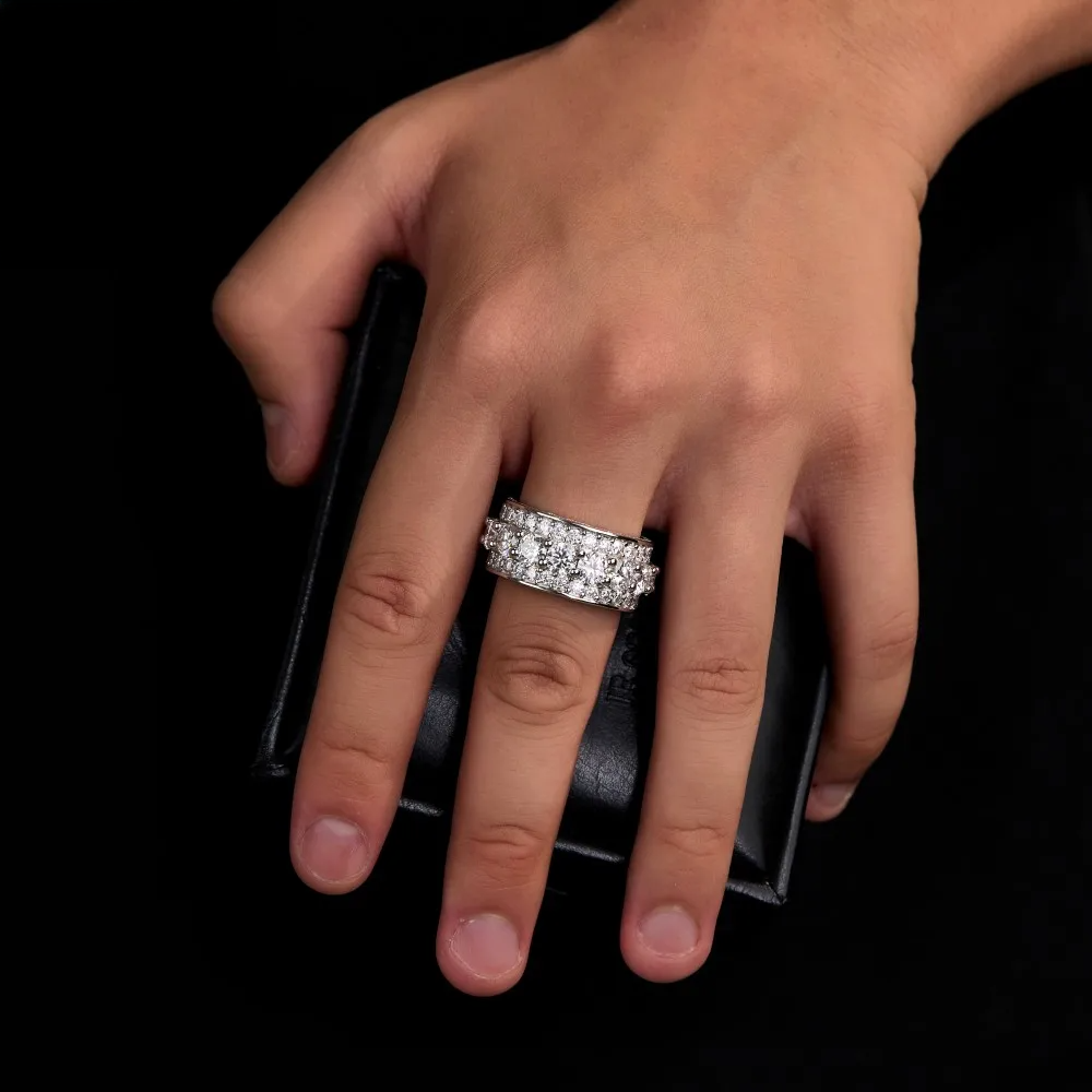 Moissanite Eternity Ring