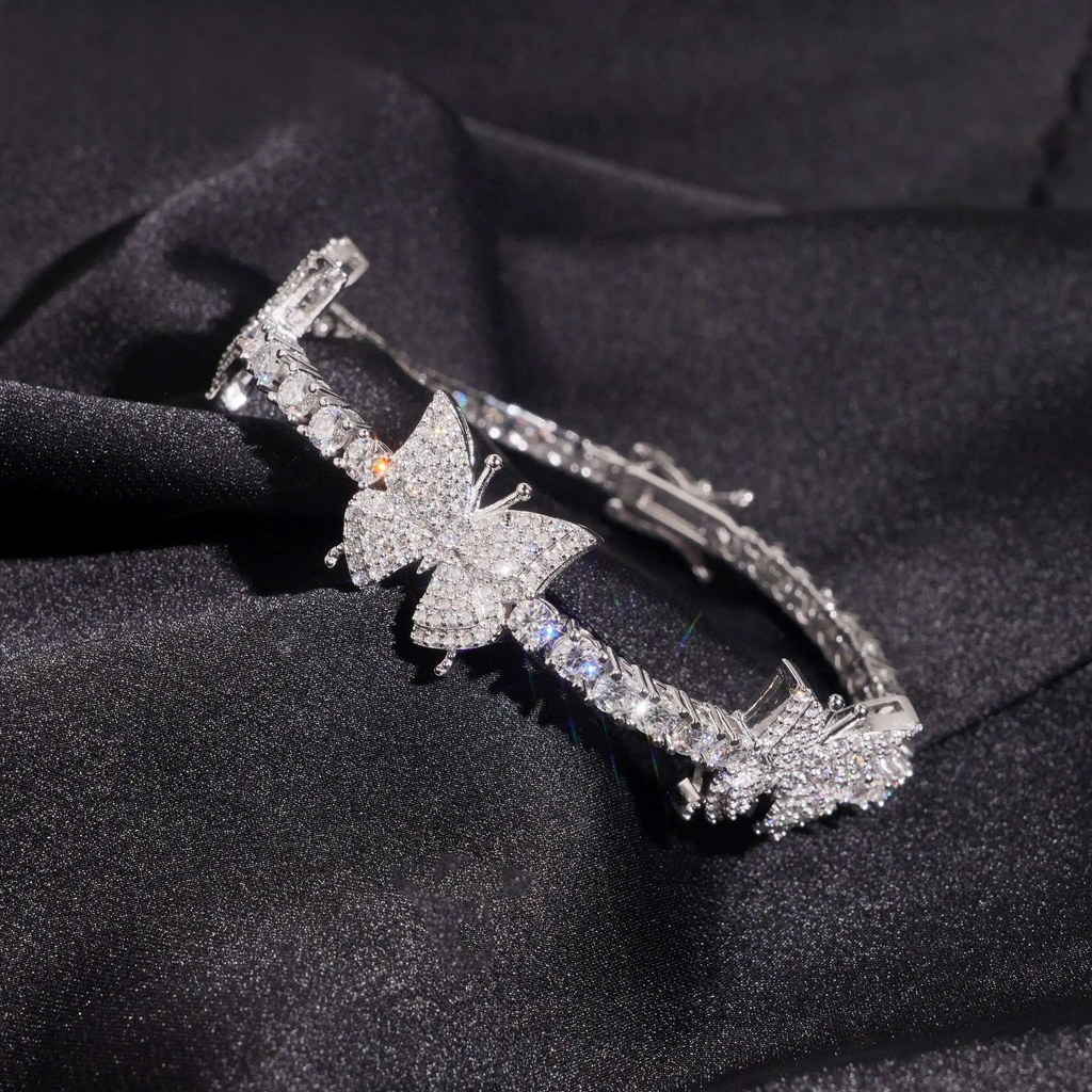 Butterfly Tennis Bracelet