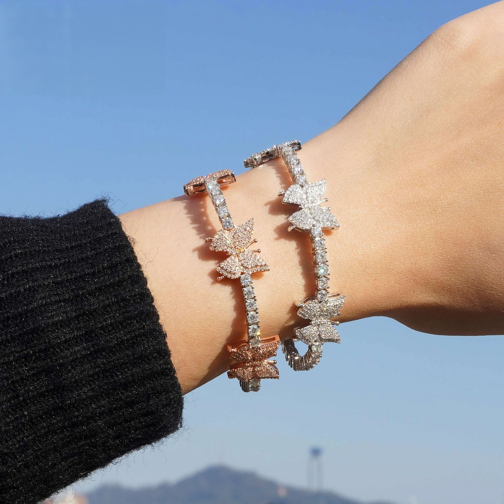Butterfly Tennis Bracelet