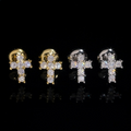 Cross Stud Earrings