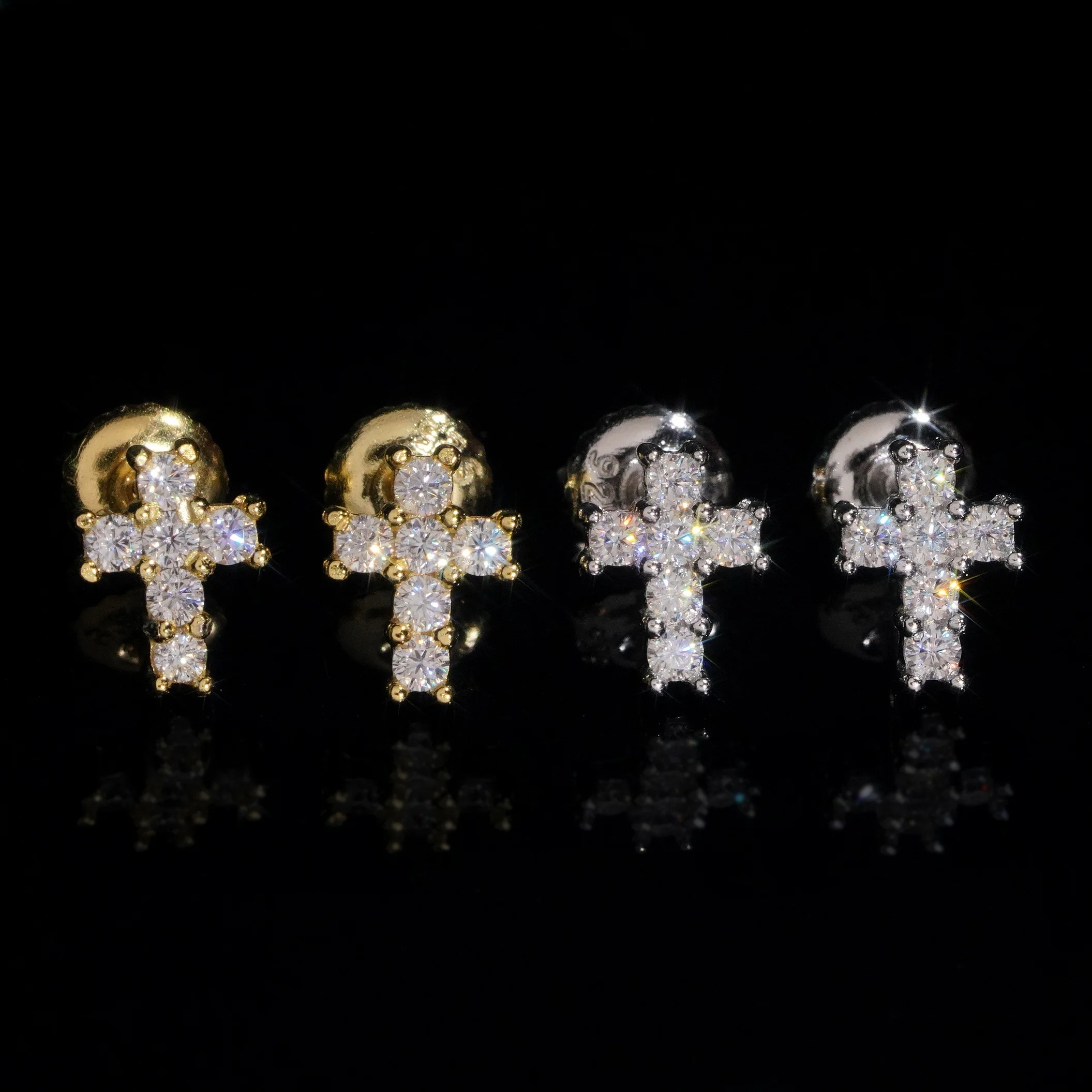 Cross Stud Earrings