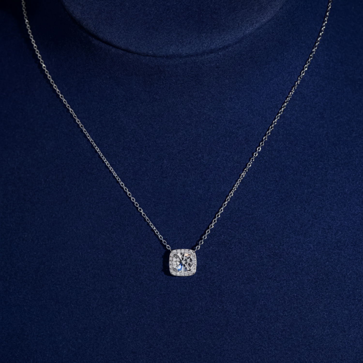 Solitaire Pendant Necklace