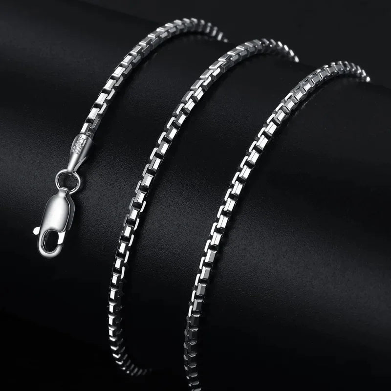Sterling Silver Box Chain