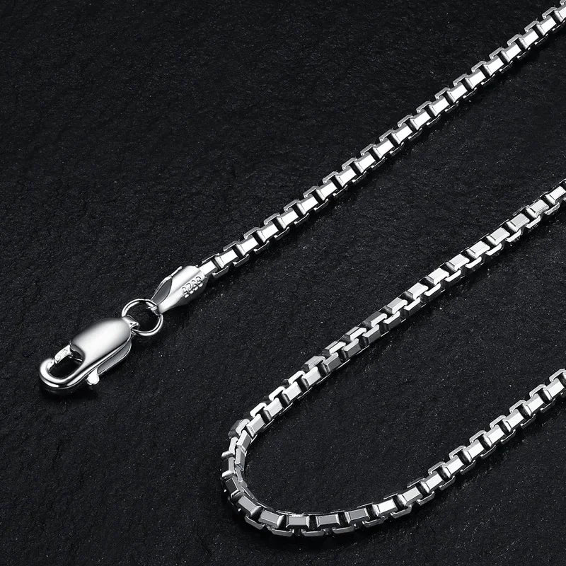 Sterling Silver Box Chain