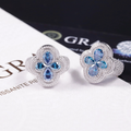 Clover Moissanite Ring