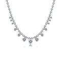 Moissanite Beaded Choker