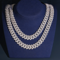Moissanite Cuban Link Chain