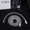 6mm Classic Moissanite Cuban Chain