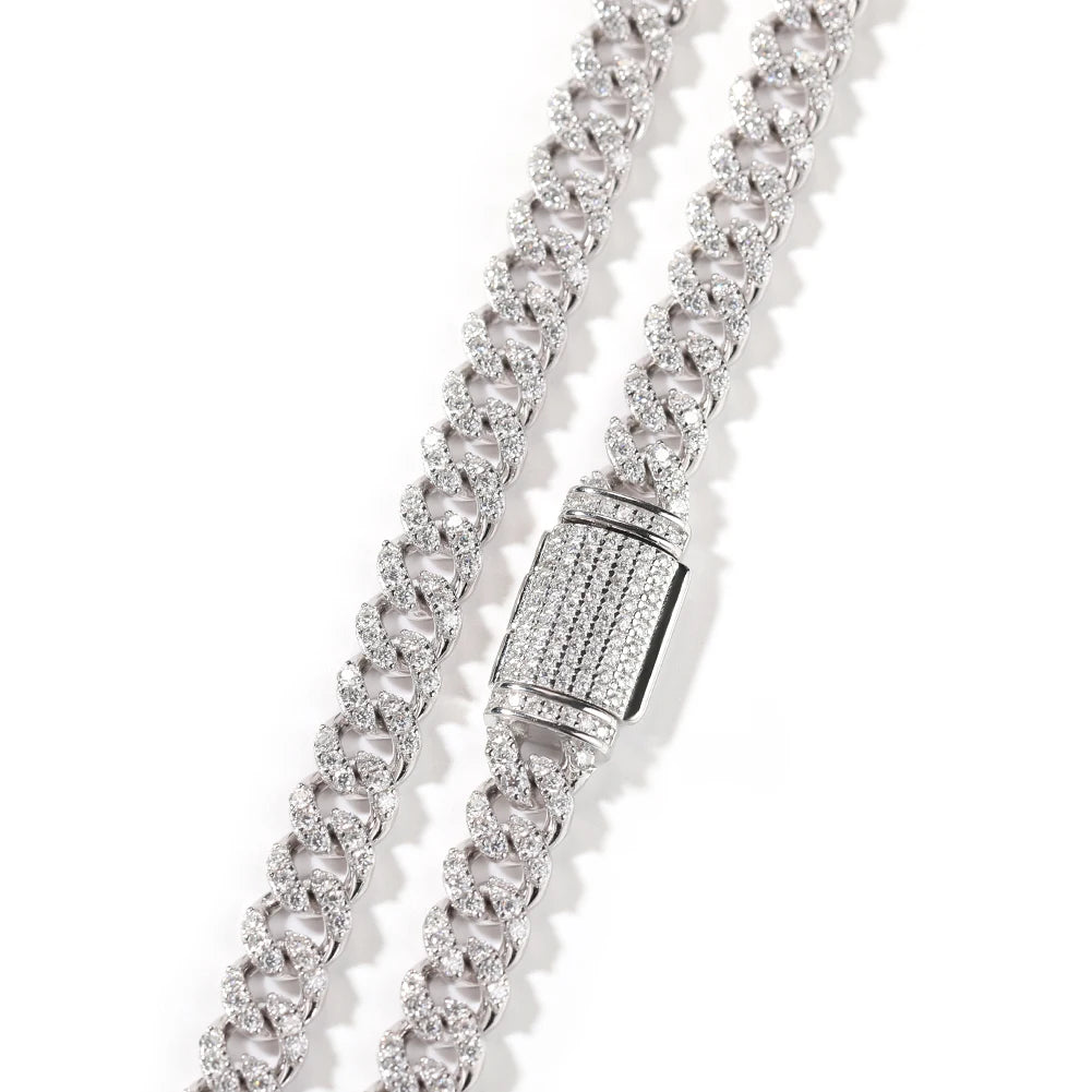 6mm Iced Out Cuban Link Chain